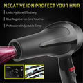 1500 Watts Professional Hair Dryer 2888 (Black), Hair accessories