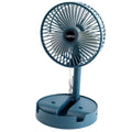 Adjustable Portable Desktop Fan - Telescopic Silent Personal Cooling for Office & Travel (Battery Not Include)